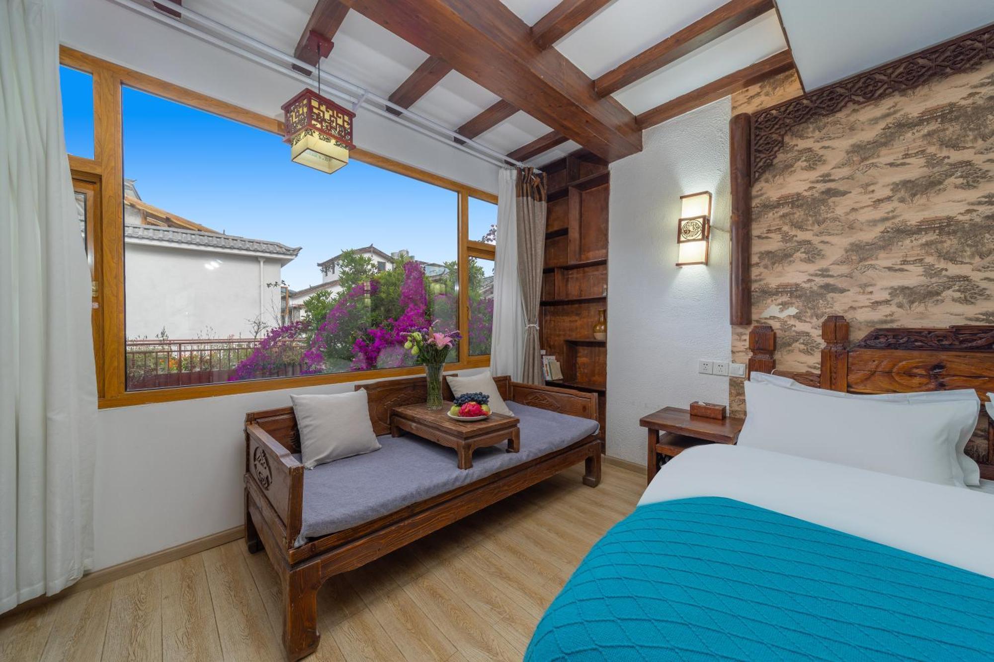 Ferienwohnung Li Jiang Kim me 客栈 Lijiang  Exterior foto